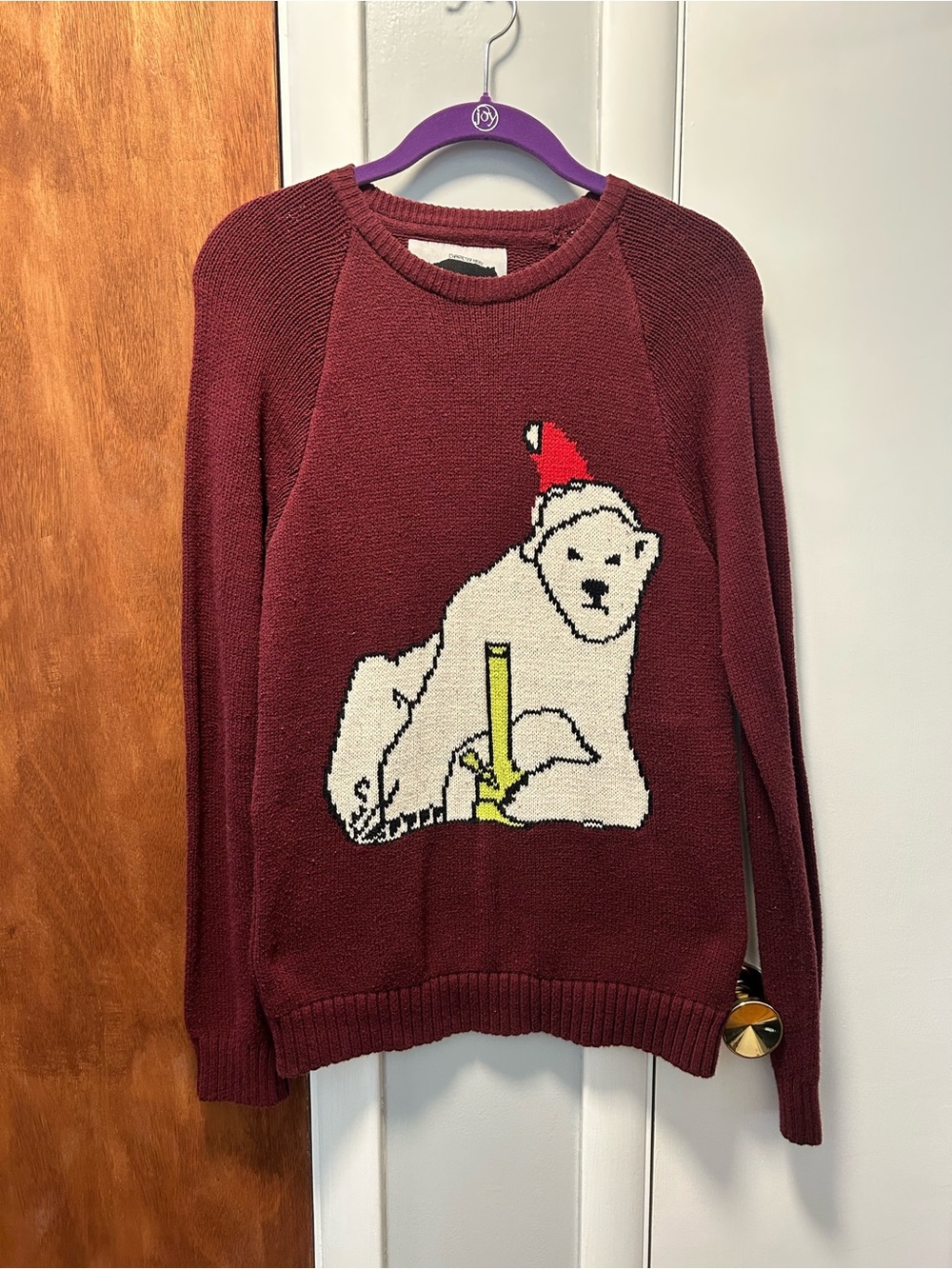 Polar bear bong Christmas